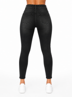 SKINNY NEGRO CLASICO BOTONES