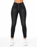SKINNY NEGRO CLASICO BOTONES