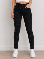 PEDRERIA SKINNY NEGRO CLASICO