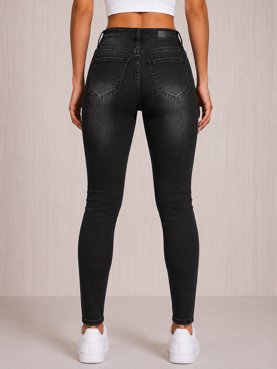 SKINNY NEGRO PEDRERIA A254N-2A-2