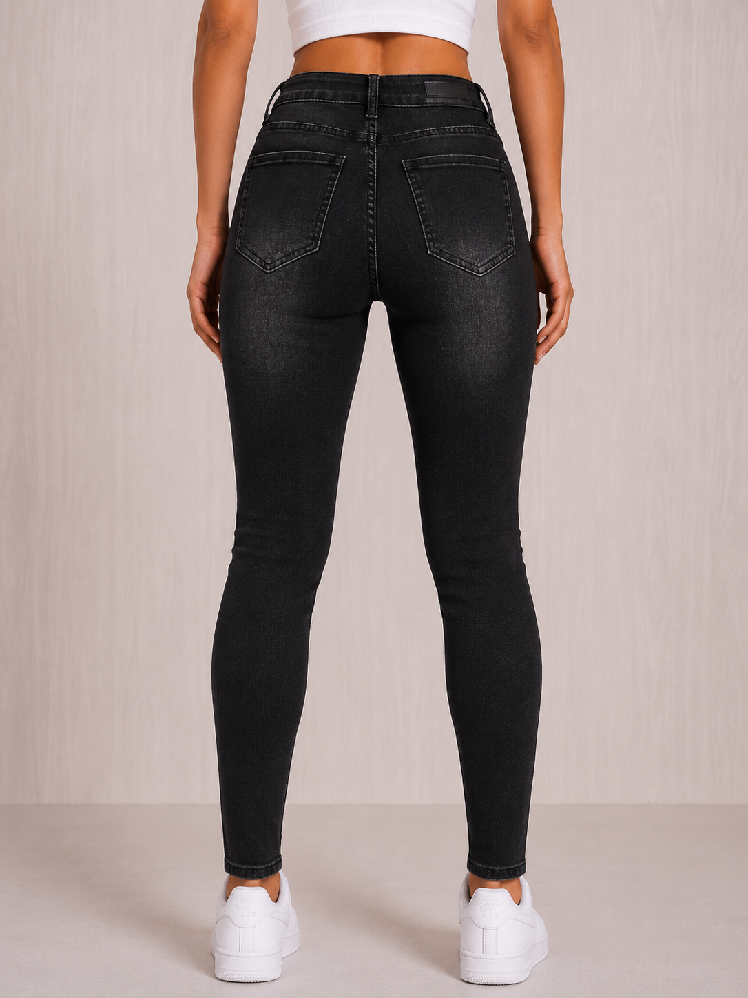 SKINNY NEGRO PEDRERIA A254N-2A-2